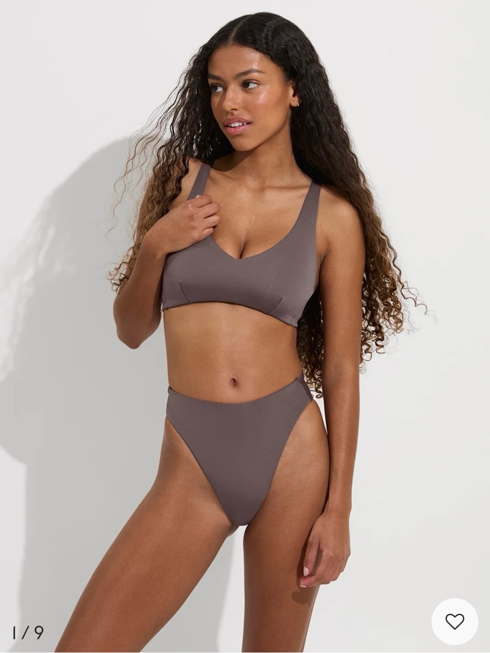 NWT LEFT ON FRIDAY - Stormy / Deep Taupe Throwback Bottoms, Small